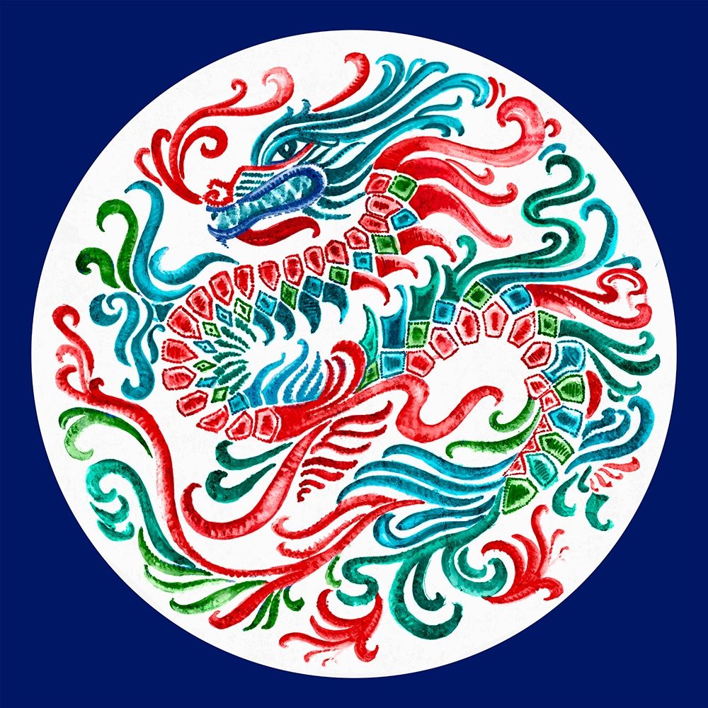 Flying Dragon art print by Eva Watts for $57.95 CAD
