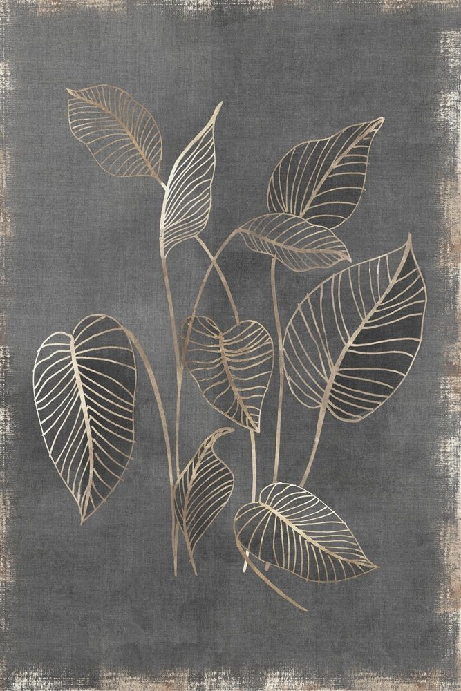 Gilded Botanical III art print by Eva Watts for $57.95 CAD