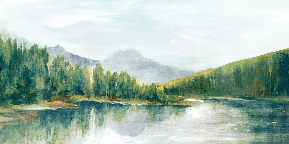 Spring Mountain View art print by Eva Watts for $57.95 CAD