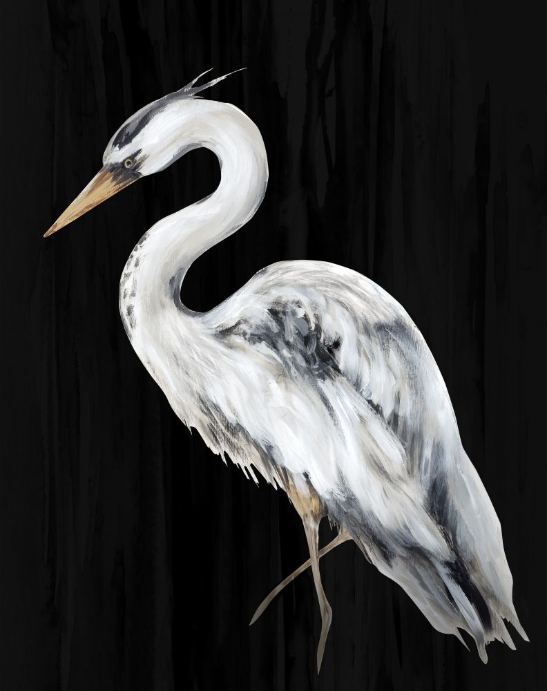 River Heron II art print by Eva Watts for $57.95 CAD