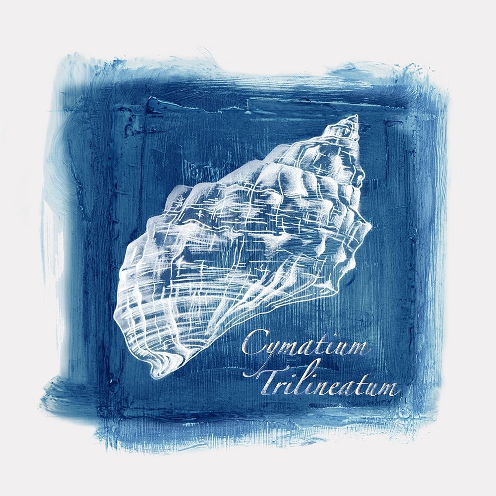 Calm Blue Ocean I art print by Eva Watts for $57.95 CAD