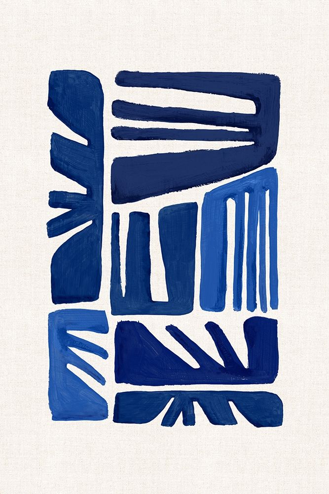 Indigo Form II art print by Eva Watts for $57.95 CAD