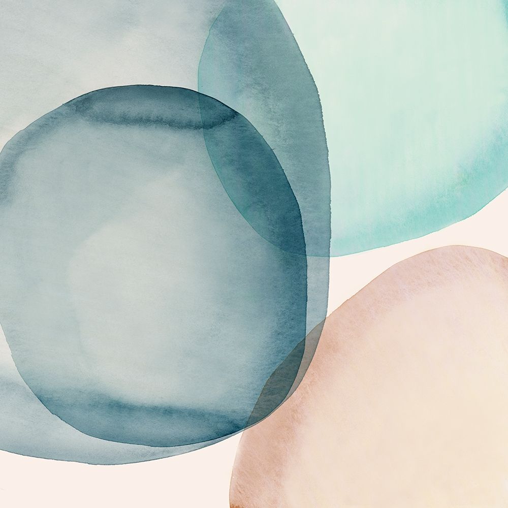 Soft Rocks I art print by Eva Watts for $57.95 CAD