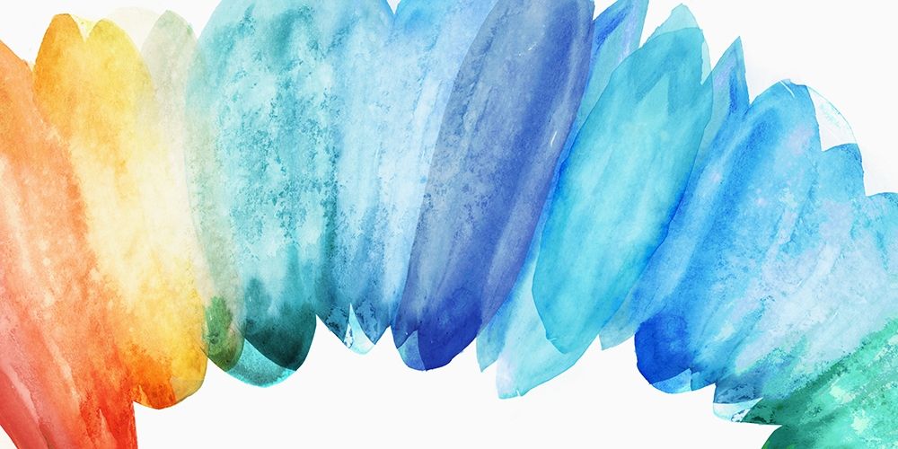 Burst of Rainbow art print by Eva Watts for $57.95 CAD