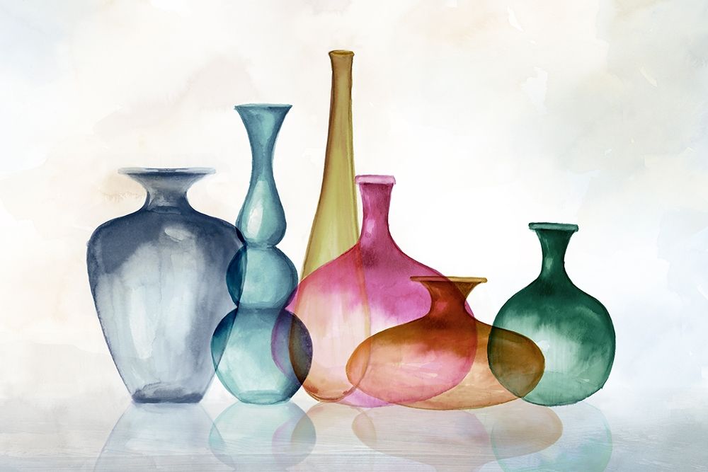 Fall Colour Bottles art print by Eva Watts for $57.95 CAD