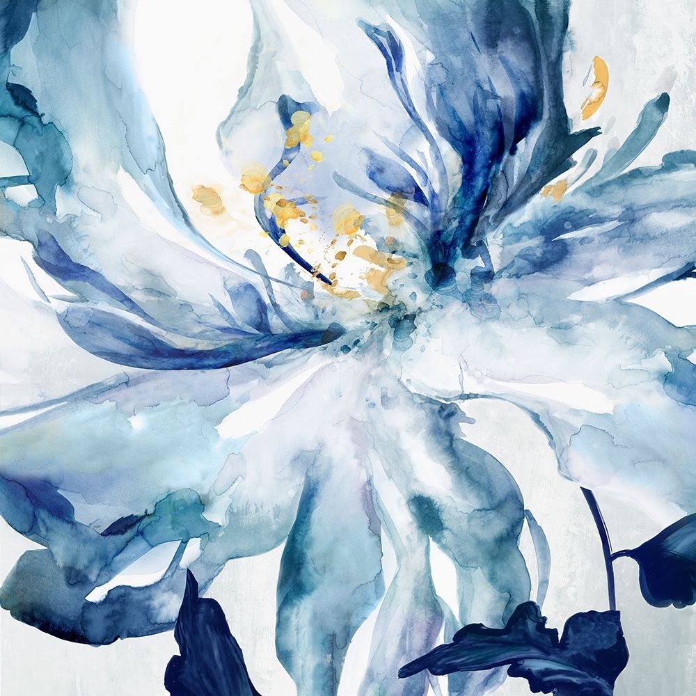 Blue Grande II art print by Eva Watts for $57.95 CAD