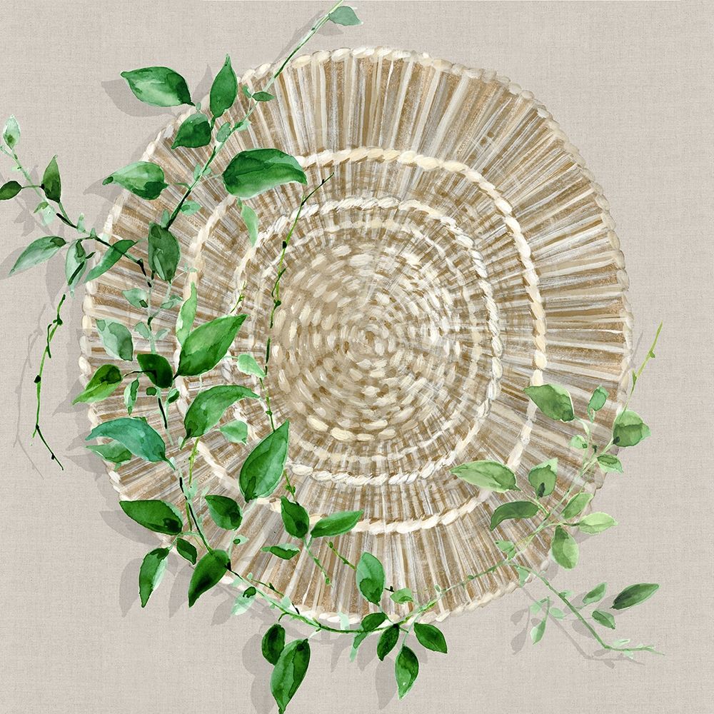 Wicker Vine I art print by Eva Watts for $57.95 CAD