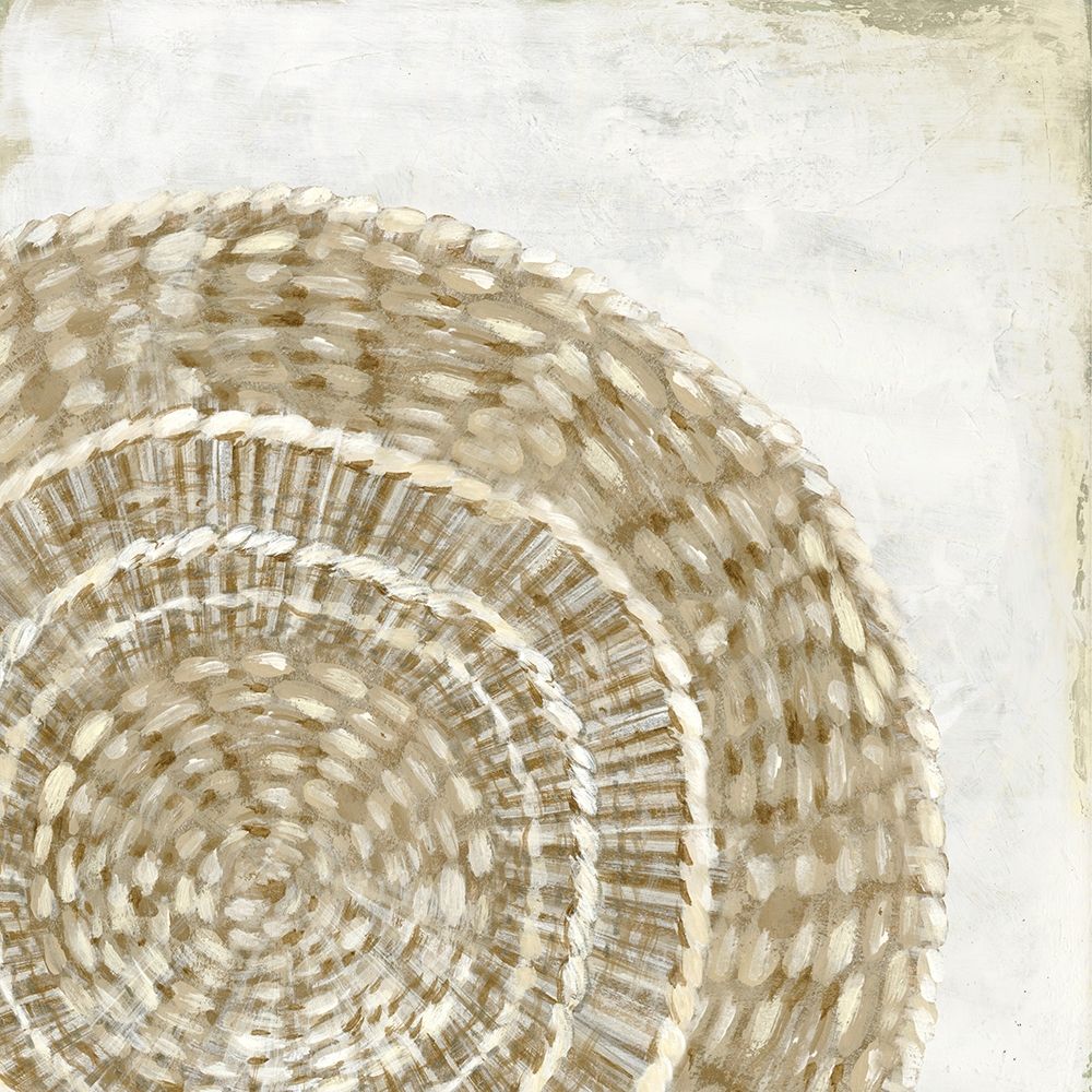 Woven Plate I art print by Eva Watts for $57.95 CAD