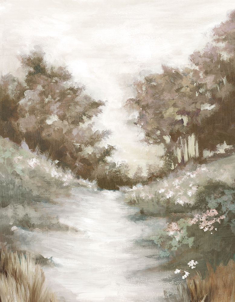 Peaceful Path art print by Eva Watts for $57.95 CAD