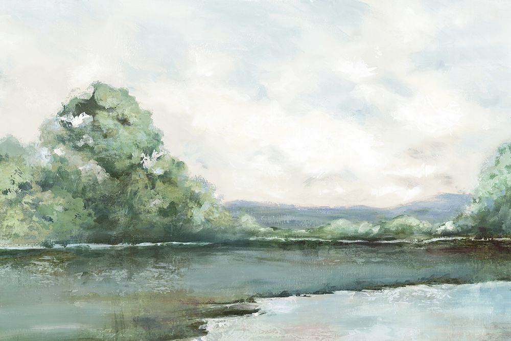 Rice Lake art print by Eva Watts for $57.95 CAD