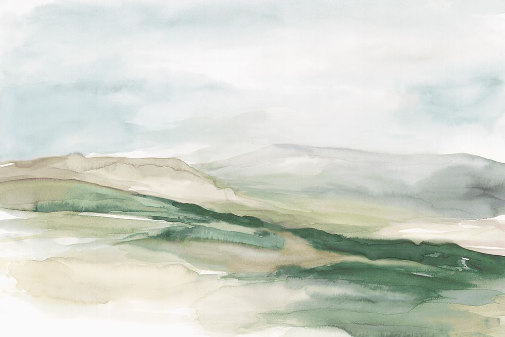 Soft Hills art print by Eva Watts for $57.95 CAD