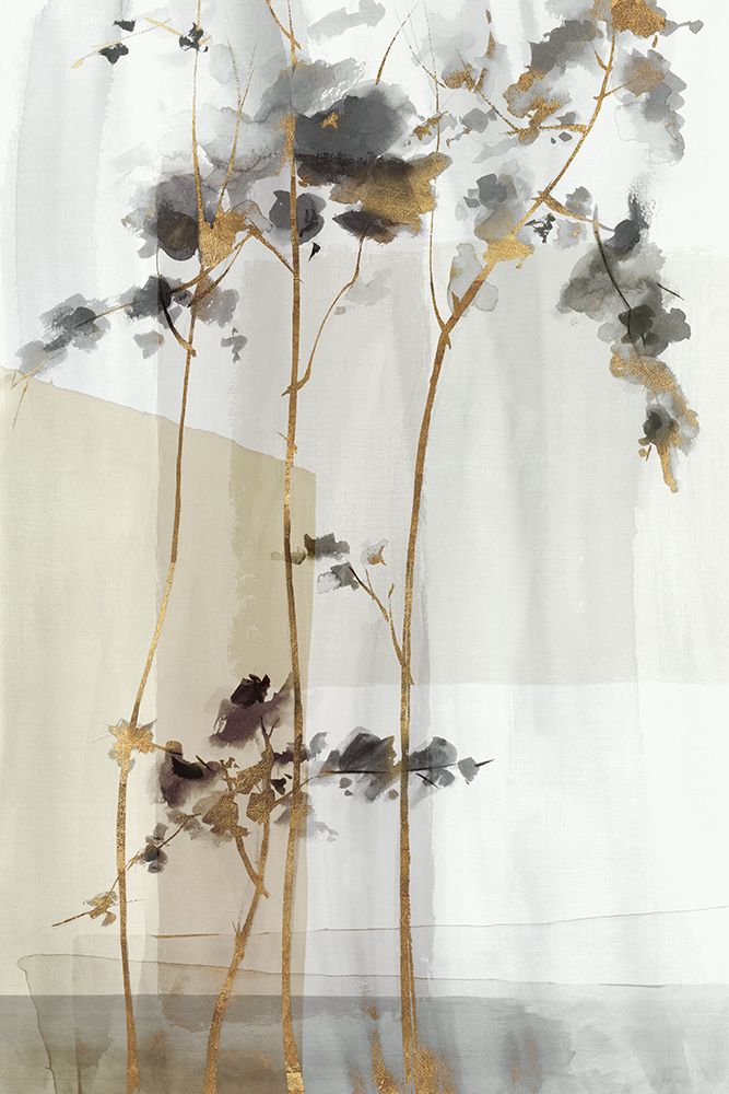Golden Zen I art print by Eva Watts for $57.95 CAD
