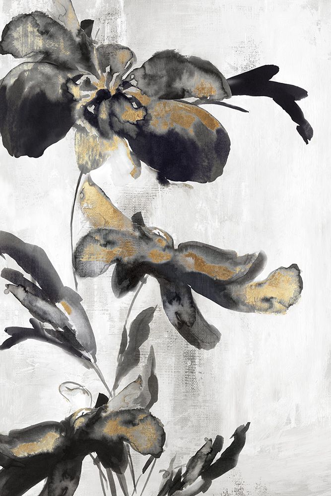 Blue Daphne II Gold Version art print by Eva Watts for $57.95 CAD