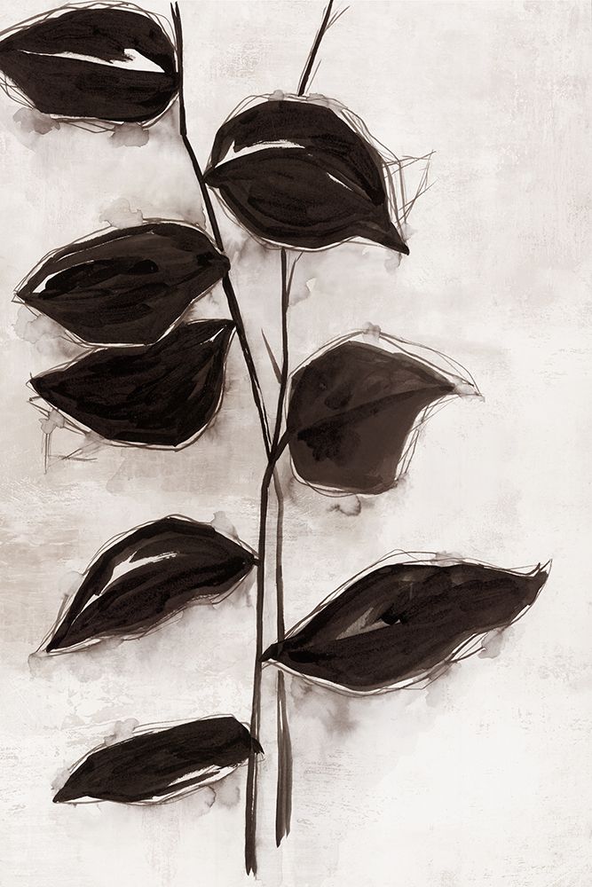 Leaves I art print by Eva Watts for $57.95 CAD