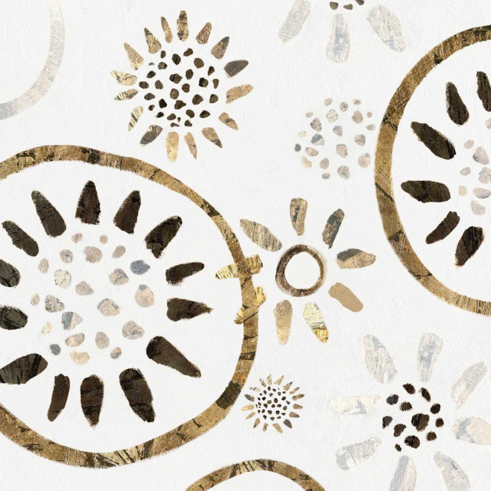 Garden of Gold I art print by Isabelle Z for $57.95 CAD