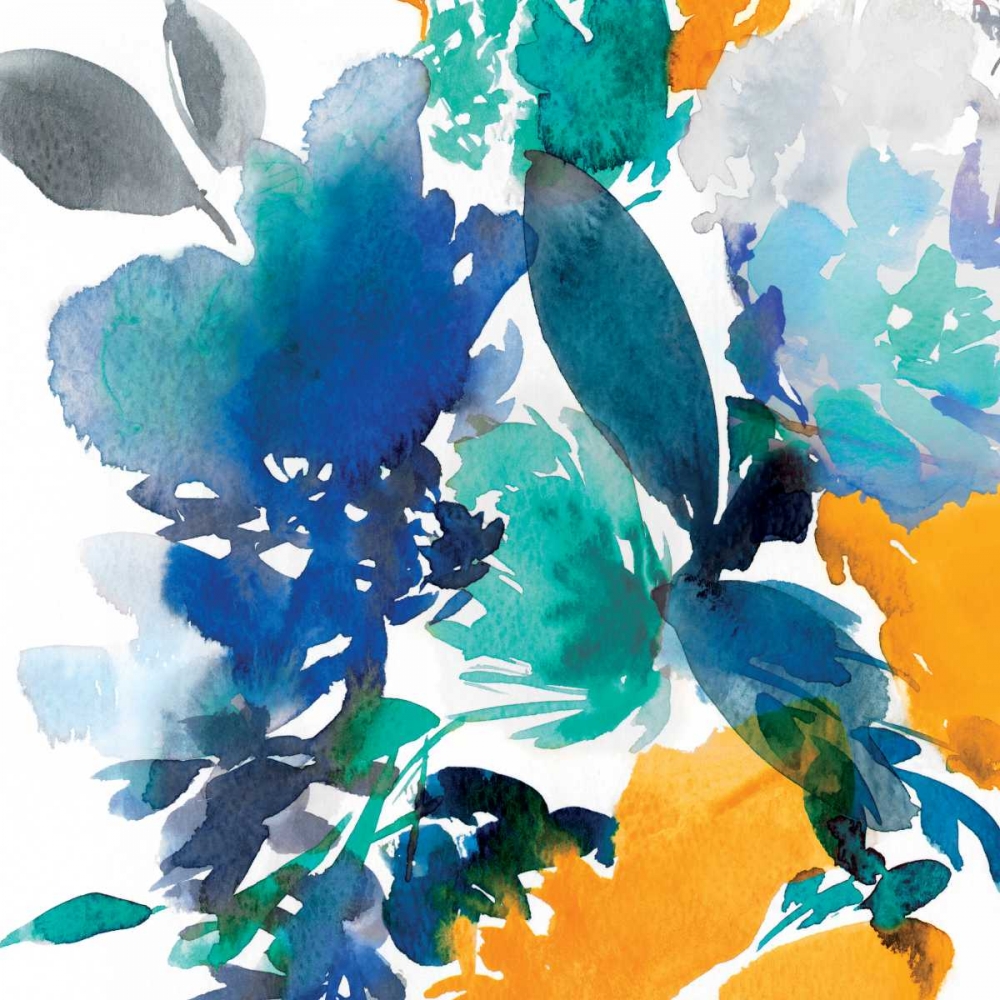 Indigo Flower II art print by Isabelle Z for $57.95 CAD