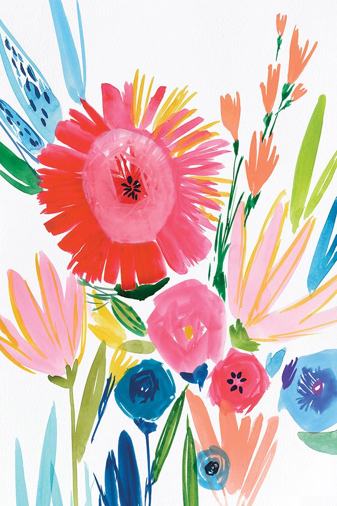 Vermelho II art print by Isabelle Z for $57.95 CAD