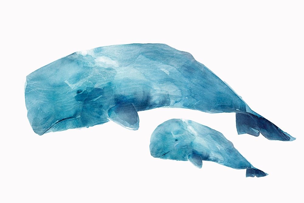 Whale Baby art print by Isabelle Z for $57.95 CAD