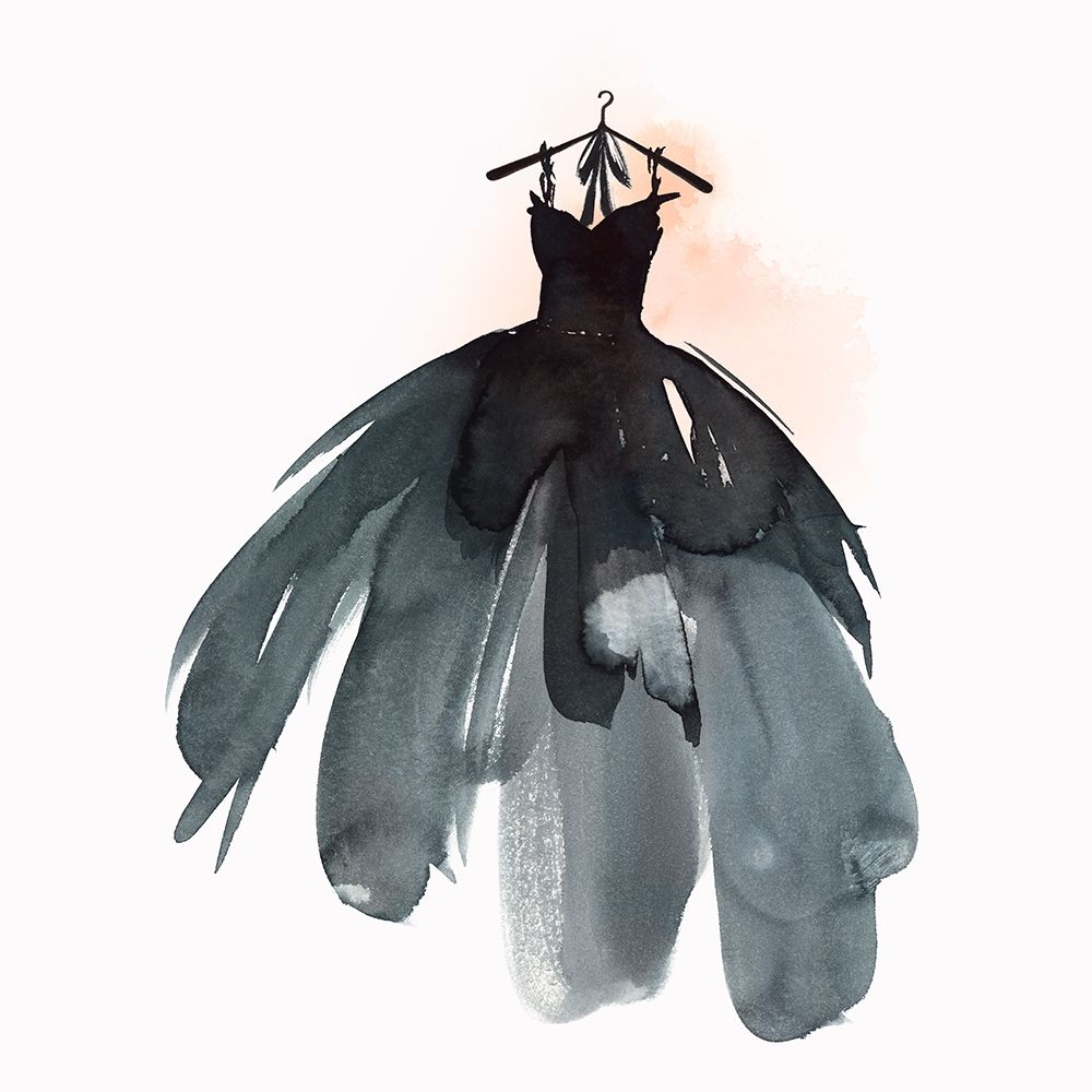 Little Black Dress I art print by Isabelle Z for $57.95 CAD
