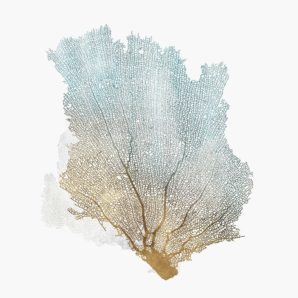 Delicate Coral I art print by Isabelle Z for $57.95 CAD
