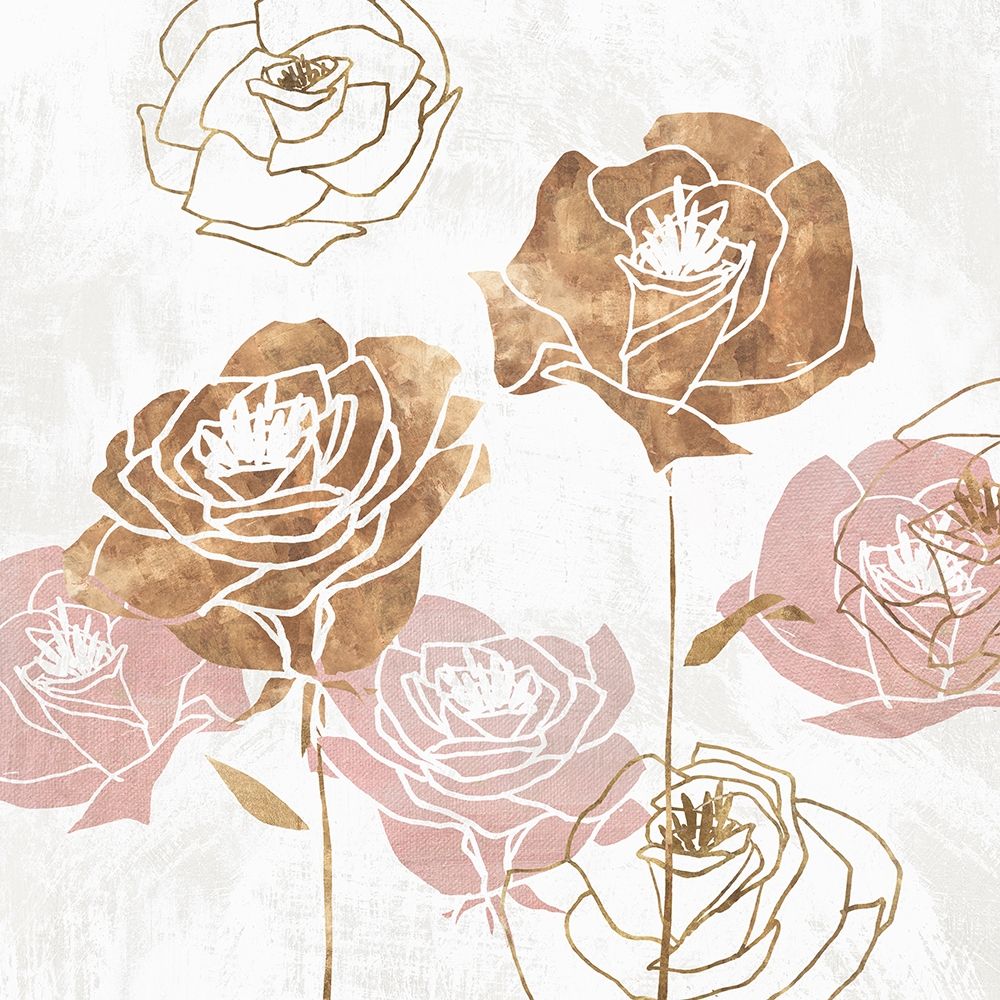 Rose Garden I art print by Isabelle Z for $57.95 CAD