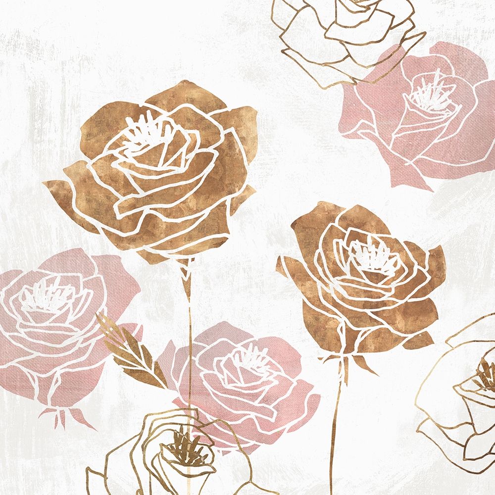 Rose Garden II art print by Isabelle Z for $57.95 CAD