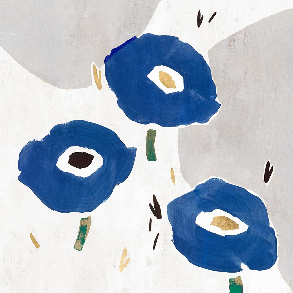 Blue Cluster II art print by Isabelle Z for $57.95 CAD