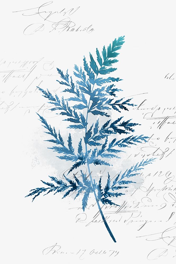 Botanical Blue I art print by Isabelle Z for $57.95 CAD