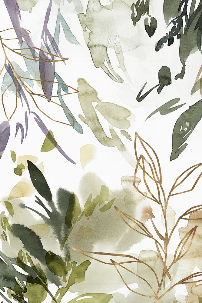 Flourishing Green I art print by Isabelle Z for $57.95 CAD