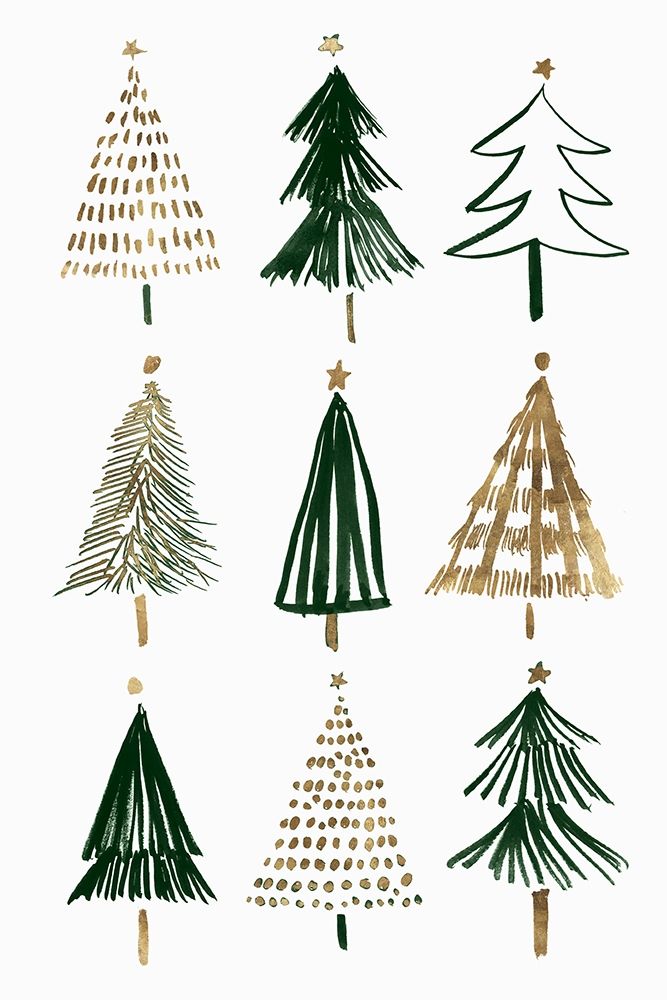Evergreens I art print by Isabelle Z for $57.95 CAD