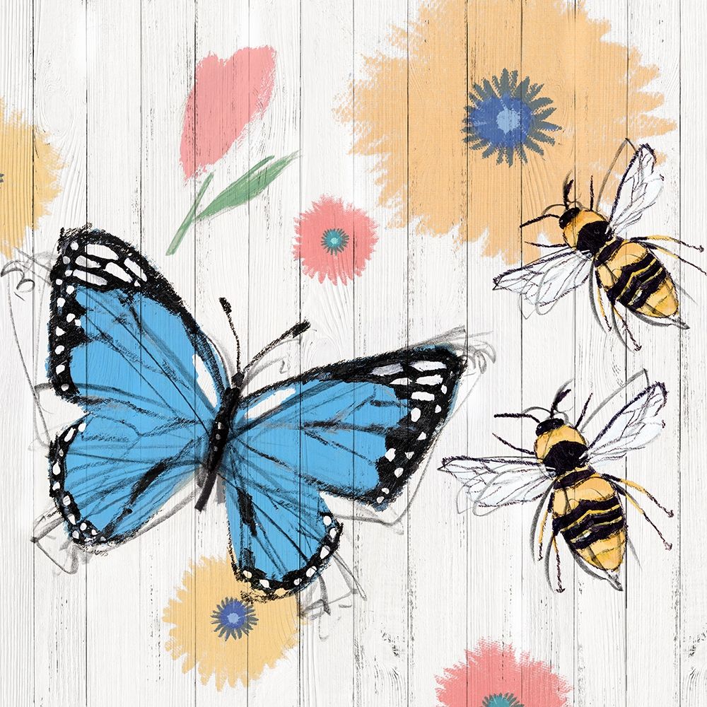 Backyard Summer I art print by Isabelle Z for $57.95 CAD