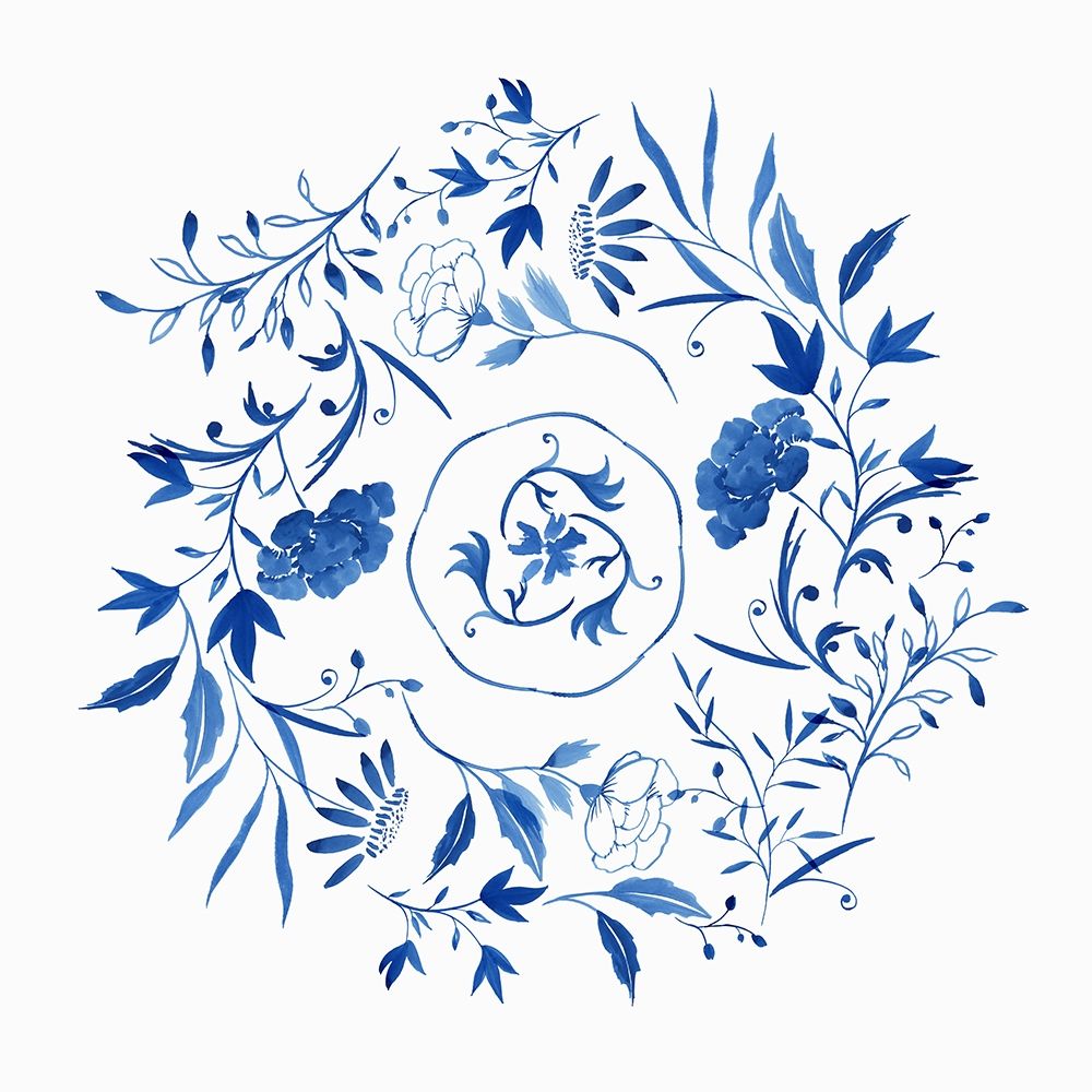 Indigo Halo I art print by Isabelle Z for $57.95 CAD