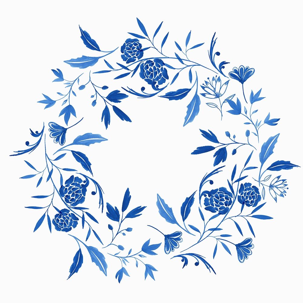 Indigo Halo II art print by Isabelle Z for $57.95 CAD