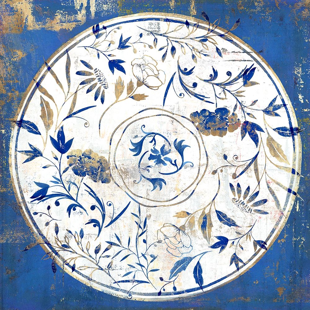 Indgio Porcelain Tile I art print by Isabelle Z for $57.95 CAD
