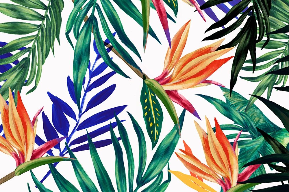 Tropical Foliage art print by Isabelle Z for $57.95 CAD