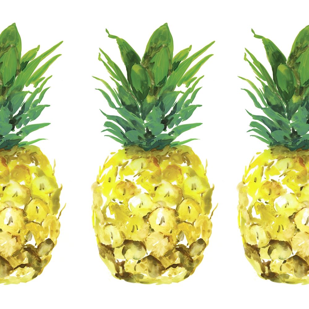 Triple Pineapples art print by Isabelle Z for $57.95 CAD