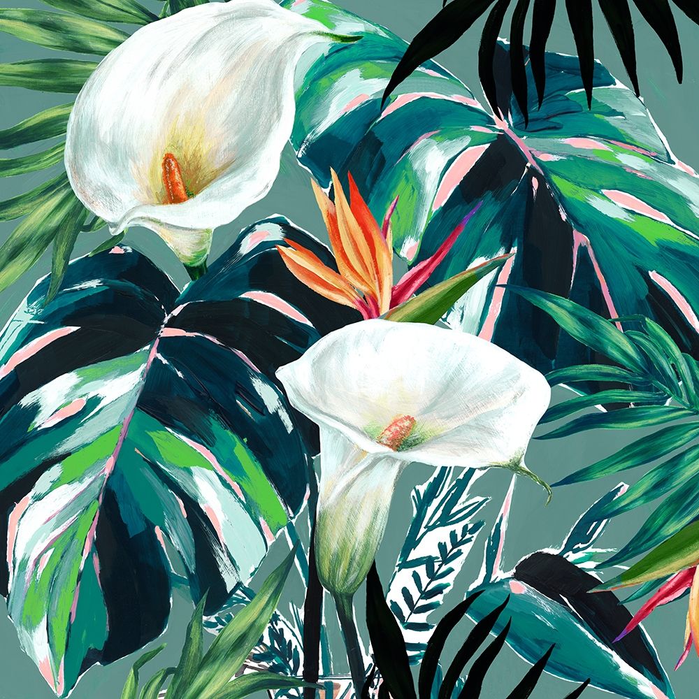 White Lily Paradise art print by Isabelle Z for $57.95 CAD