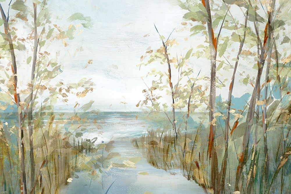 Beach Lookout art print by Isabelle Z for $57.95 CAD
