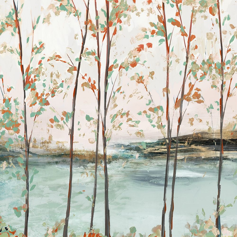 Sage Tree Forest II art print by Isabelle Z for $57.95 CAD