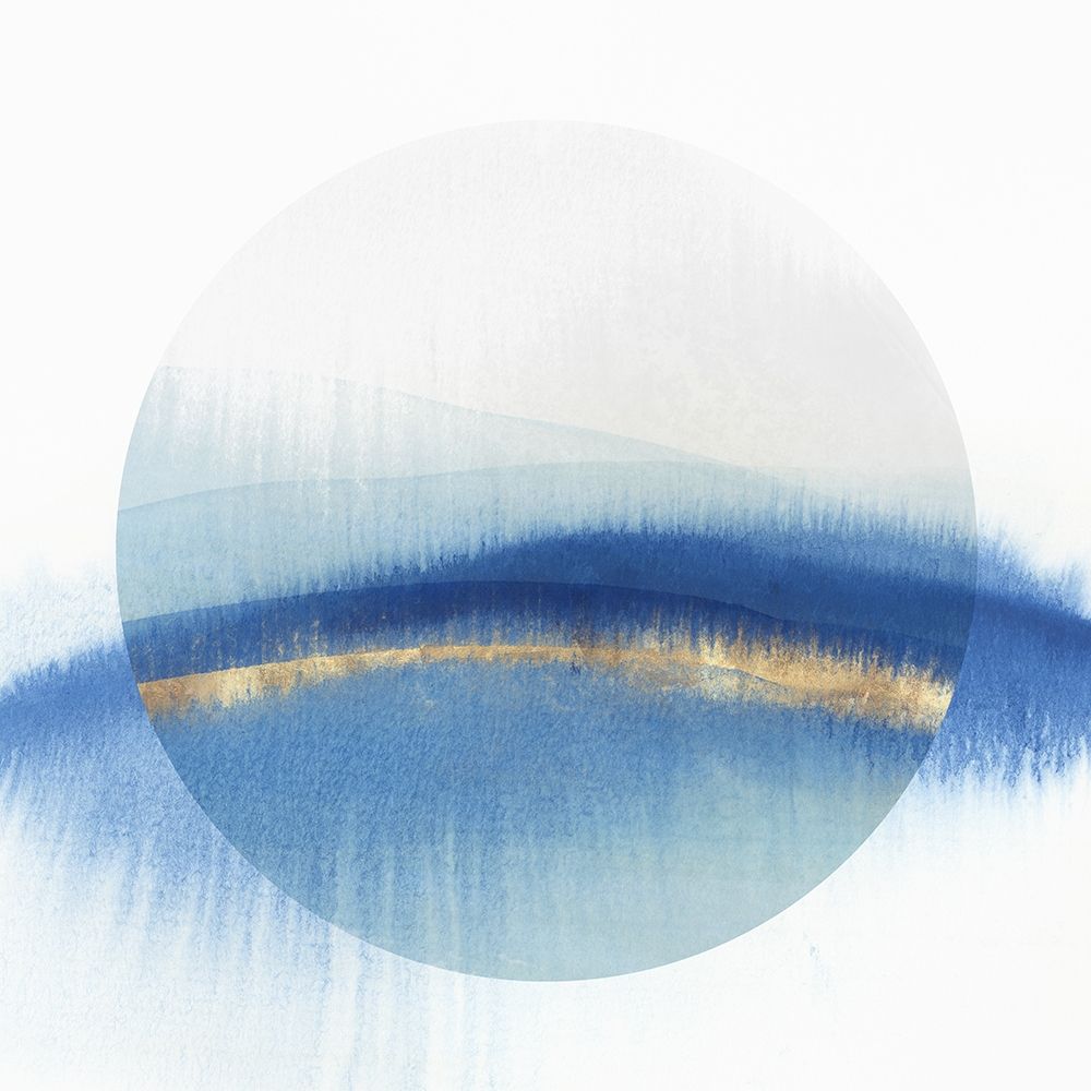 Indigo Eclipse I art print by Isabelle Z for $57.95 CAD