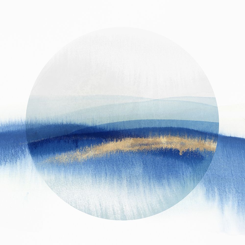 Indigo Eclipse II art print by Isabelle Z for $57.95 CAD