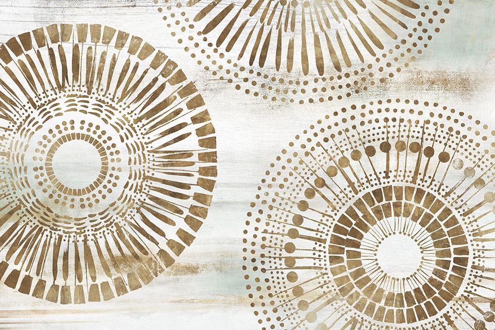 Golden Circus II art print by Isabelle Z for $57.95 CAD