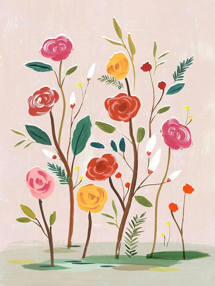 Pink Efflorescence art print by Isabelle Z for $57.95 CAD