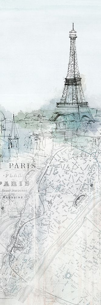 Soir De Paris II art print by Isabelle Z for $57.95 CAD