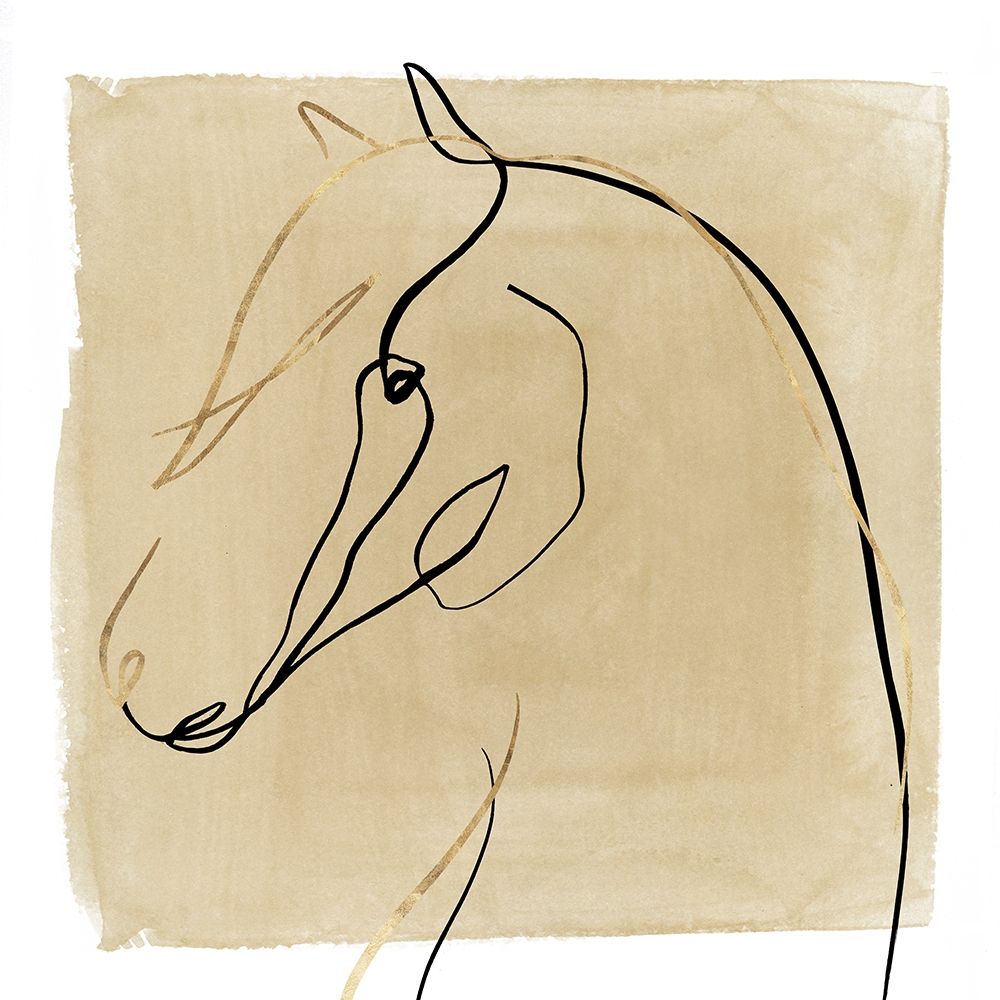 Great Stallion I art print by Isabelle Z for $57.95 CAD
