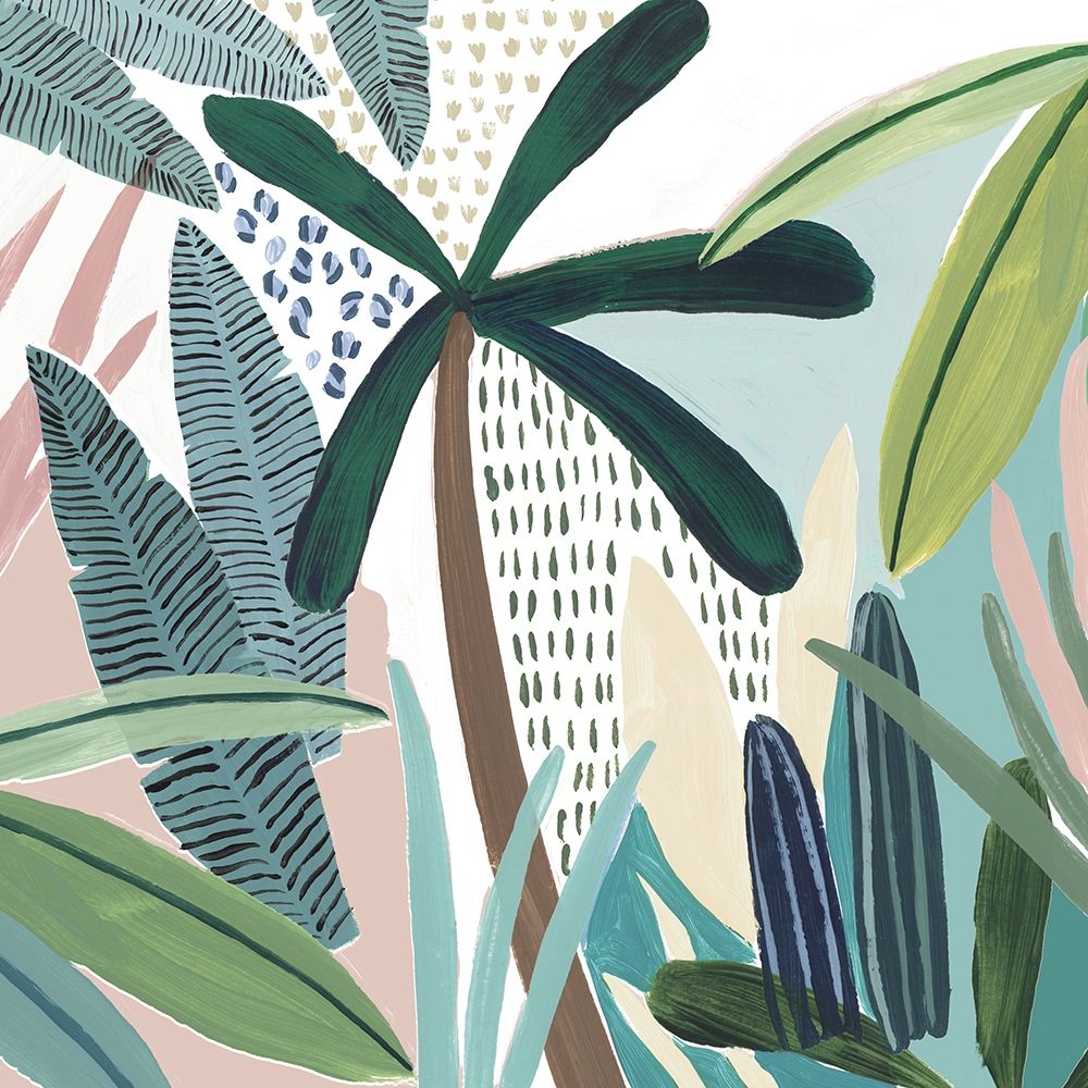 Tropical Rainforest I art print by Isabelle Z for $57.95 CAD