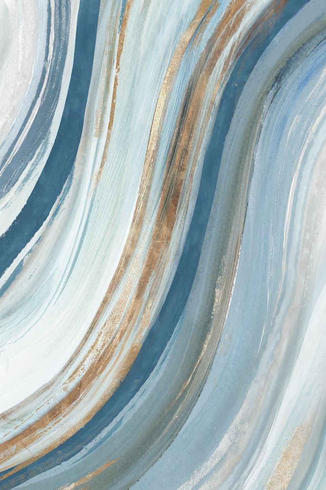 Azure Blue I art print by Isabelle Z for $57.95 CAD