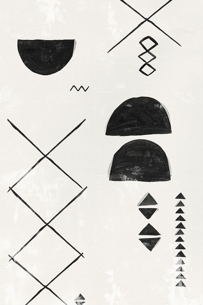 African Motifs I art print by Isabelle Z for $57.95 CAD