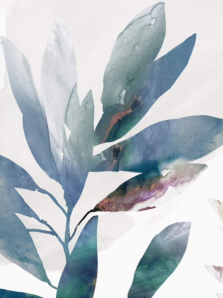 Indigo Sprig I art print by Isabelle Z for $57.95 CAD
