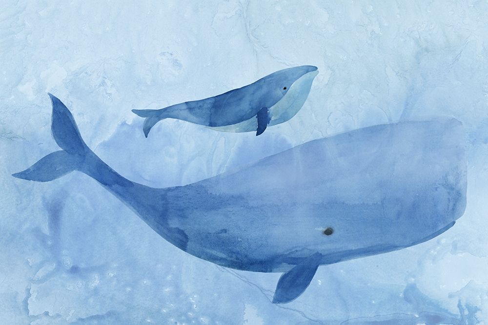 Blue Spirits I art print by Isabelle Z for $57.95 CAD